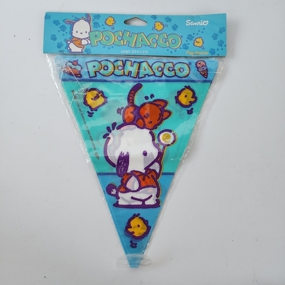 NWT Pochacco Sanrio Dog Birthday Party Supplies Bundle Kit - Picture 11 of 12